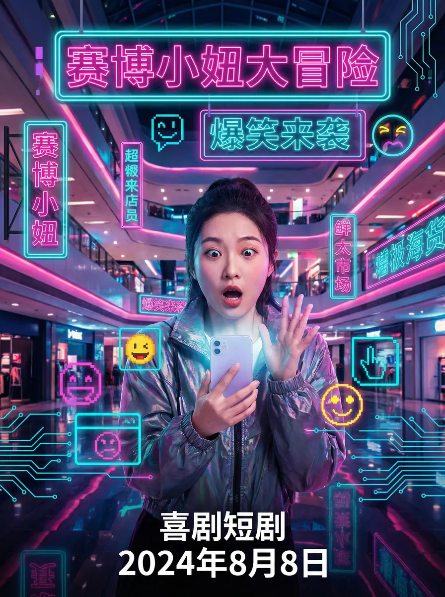 长歌行在线观看电视剧免费全集看 搞笑喜剧短剧 - 赛博小妞大冒险海报